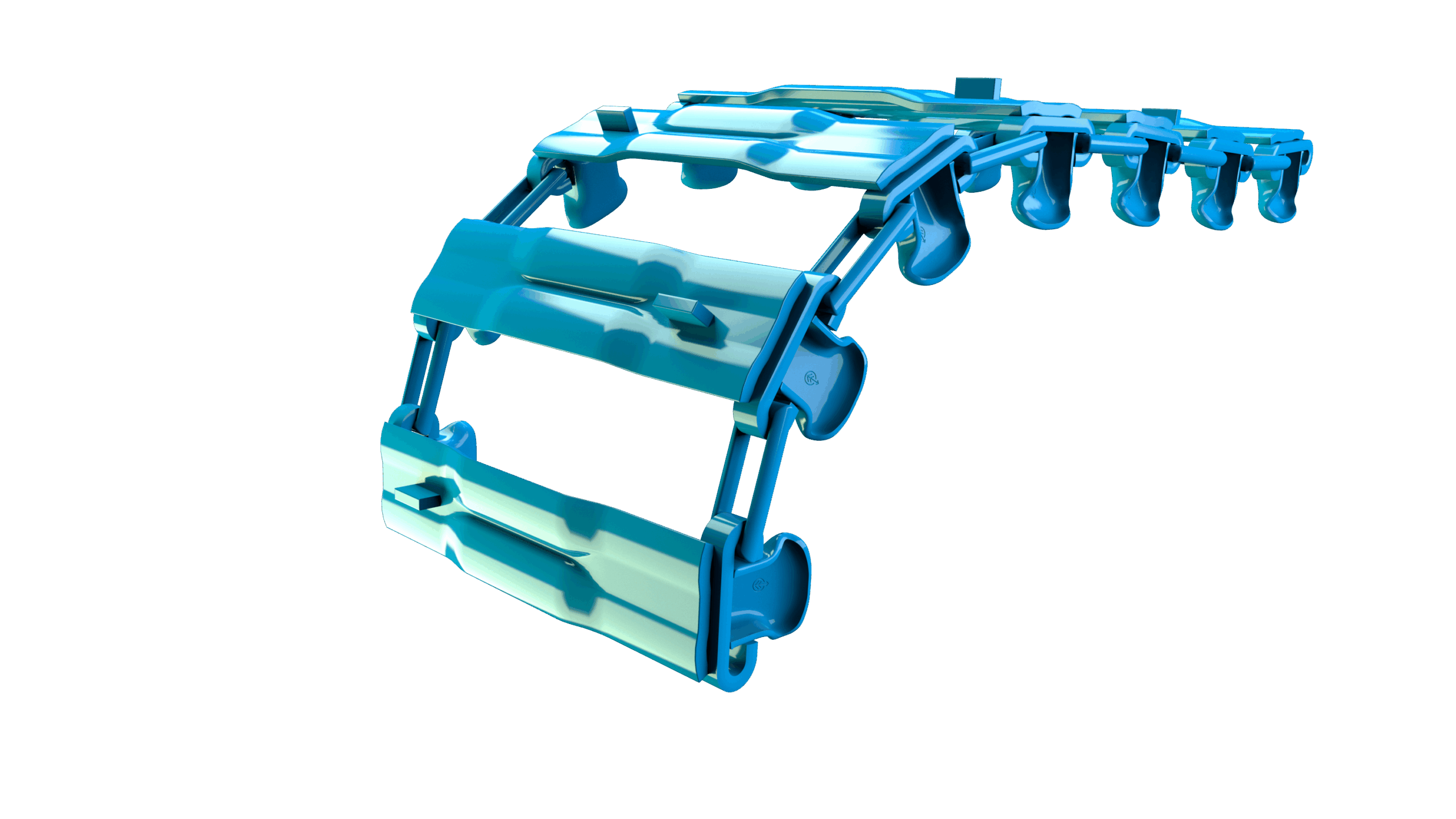 Compact Flat -metsäkoneen tela